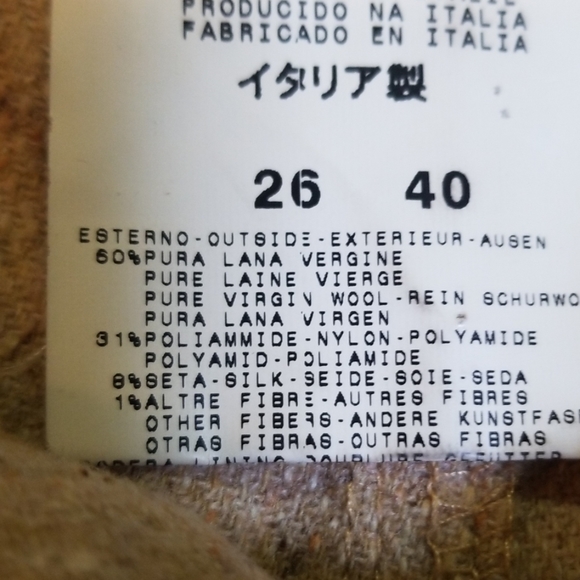 Dolce Gabbana Wool Silk Pants - Picture 5 of 6